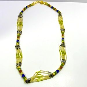 Multicolor Handmade beaded necklace